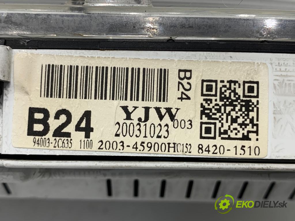HYUNDAI COUPE II coupe 2004 105 kW 2.0 GLS 1975 Prístrojovka 94003-2C635 (Prístrojová doska)