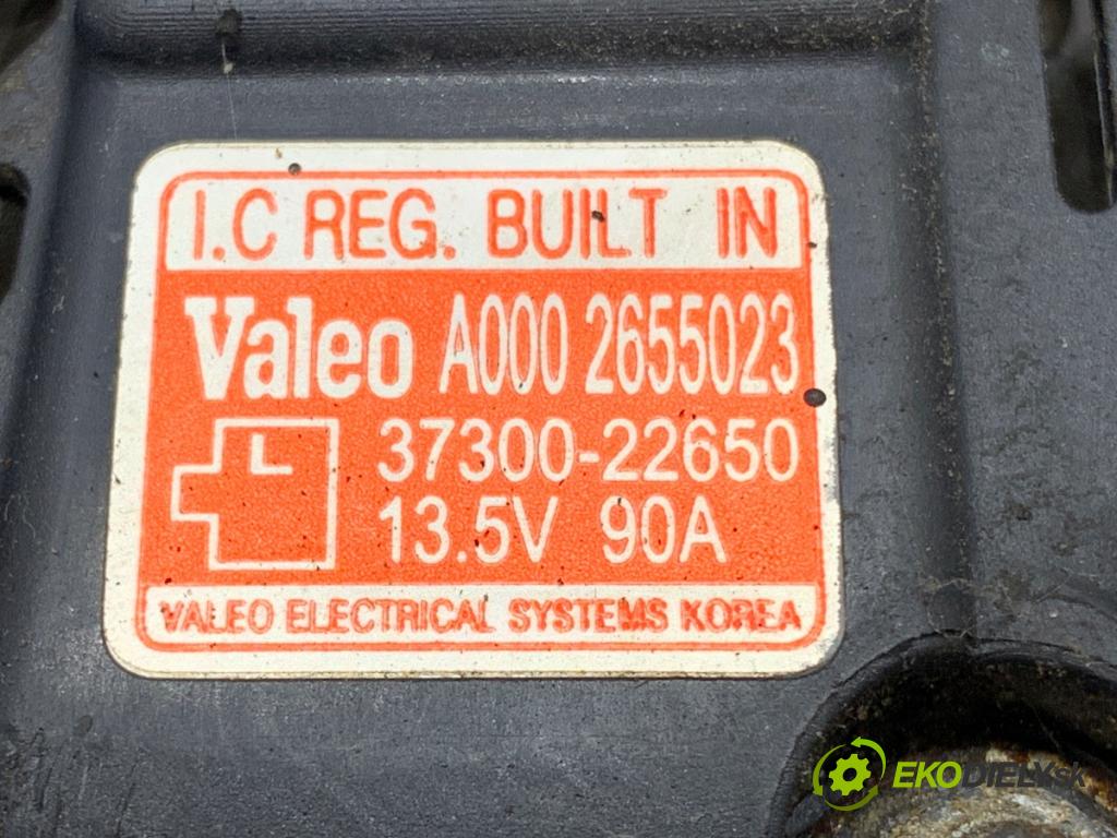 HYUNDAI COUPE II coupe 2004 105 kW 2.0 GLS 1975 Alternátor 37300-22650 (Alternátor)