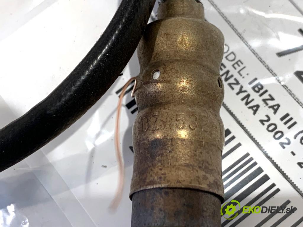 SEAT IBIZA III liftback 2005 47 kW 1.2 1198 sonda lambda predný  (Lambda sonda)