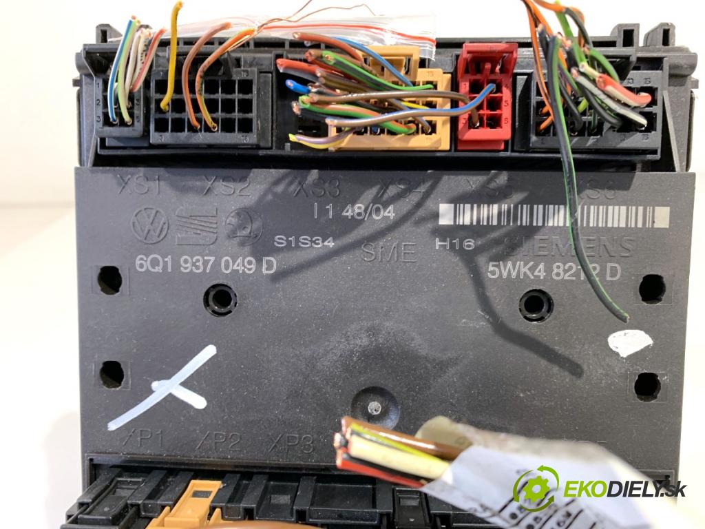 SEAT IBIZA III liftback 2005 47 kW 1.2 1198 Modul komfortu 6Q1937049D (Modul komfortu)