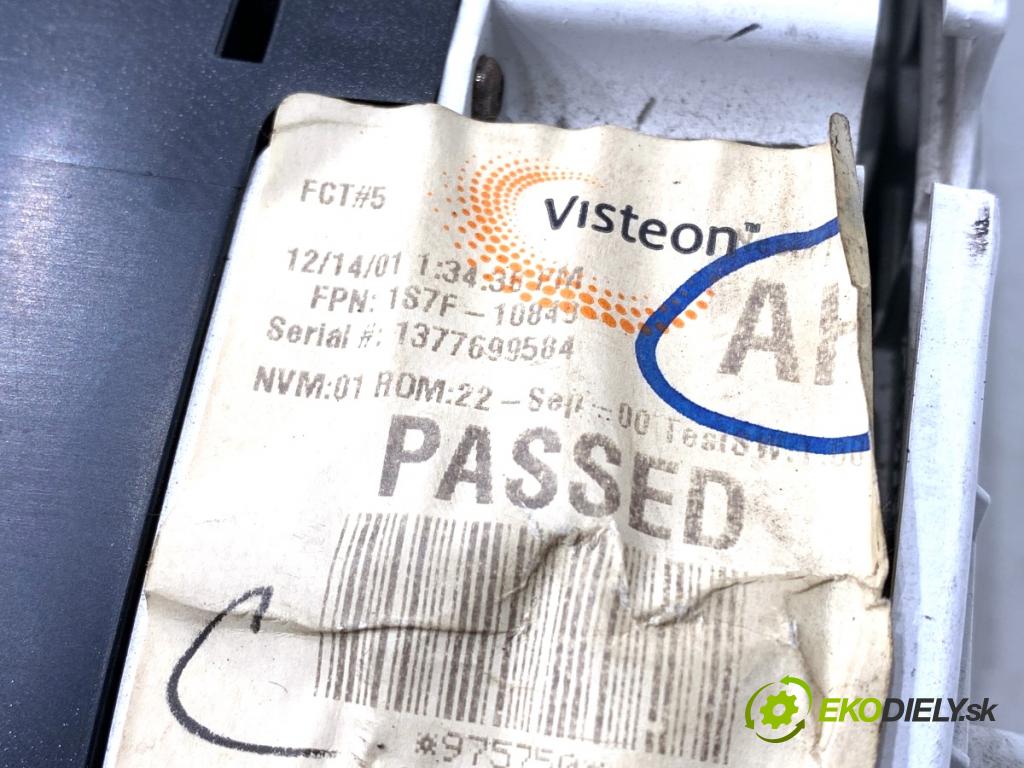 FORD MONDEO MK3 liftback 2002 92 kW 1.8 16V 1798 Prístrojovka 1S7F-10849-AH (Prístrojová doska)