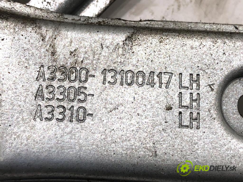 OPEL ASTRA H liftback 2004 74 kW 1.7 CDTI (L48) 1686 mechanismus okna levý přední část 13100417