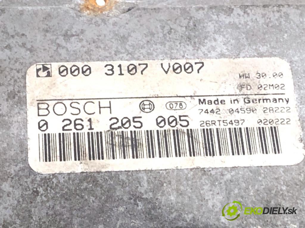 SMART CITY-COUPE coupe 2002 33 kW 0.6 (S1CLB1, 450.331, 450.336) 599 riadiaca jednotka Motor 0261205005 (Riadiaca jednotka)