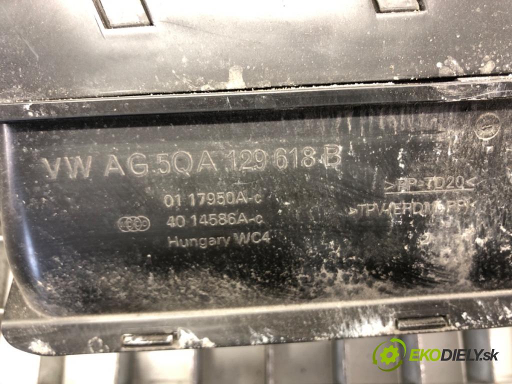 VW TOURAN nadwozie wielkoprzestrzenne (MPV) 2021 110 kW 1.5 TSI 1495 Obal filtra vzduchu 5QA129601F 5QA129618B (Obal filtra vzduchu)