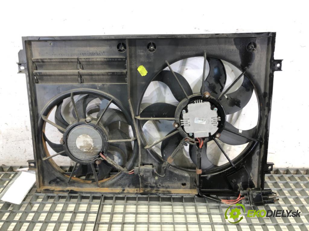 VW PASSAT B6 Kombi 2006 103 kW 2.0 TDI 1968 Ventilátor chladiča 1K0121207AA (Ventilátor)