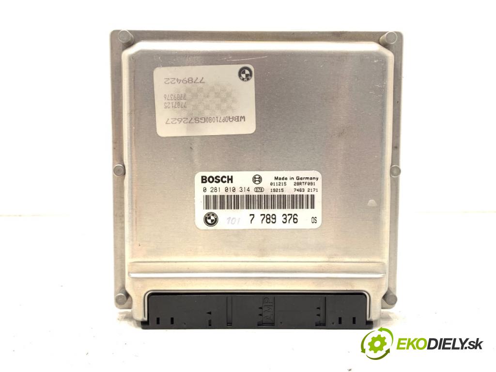 BMW E39 Kombi 2002 142 kW 530 d 2926 riadiaca jednotka Motor 7789376 0281010314 (Riadiaca jednotka)