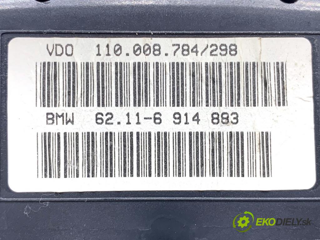 BMW E39 Kombi 2002 142 kW 530 d 2926 Prístrojovka 6914883 (Prístrojová doska)