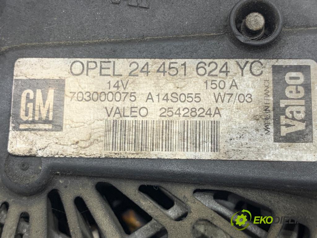 BMW E39 Kombi 2002 142 kW 530 d 2926 Alternátor 24451624 (Alternátor)