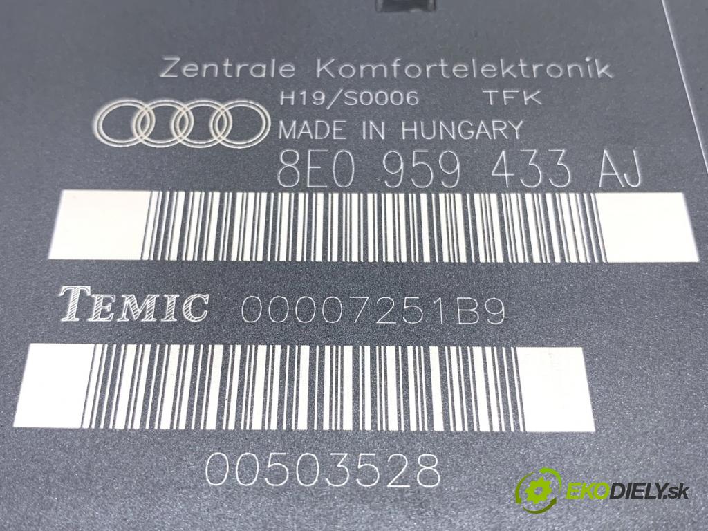 AUDI A4 B6 sedan 2001 74 kW 1.9 TDI 1896 Modul komfortu 8E0959433AJ (Modul komfortu)