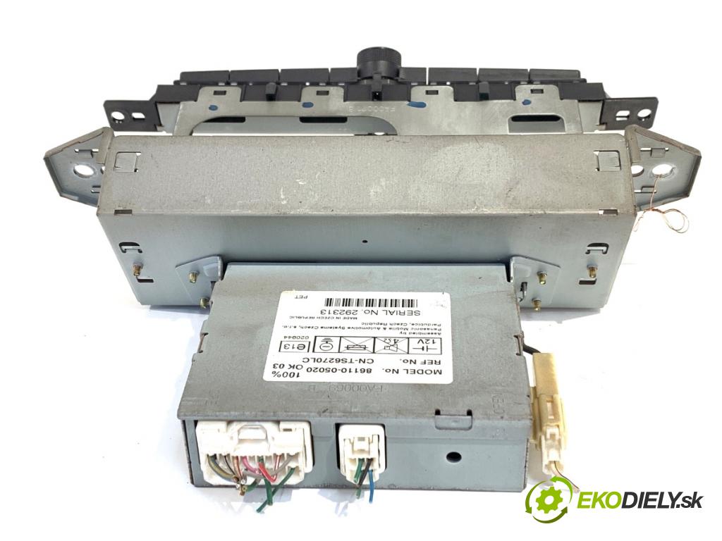 TOYOTA AVENSIS T25 Kombi 2004 95 kW 1.8 (ZZT251_) 1794 Dislpej 86110-05020 (Prístrojová doska)