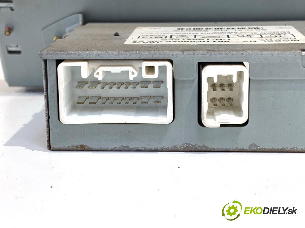 TOYOTA AVENSIS T25 Kombi 2004 95 kW 1.8 (ZZT251_) 1794 Dislpej 86110-05020 (Prístrojová doska)