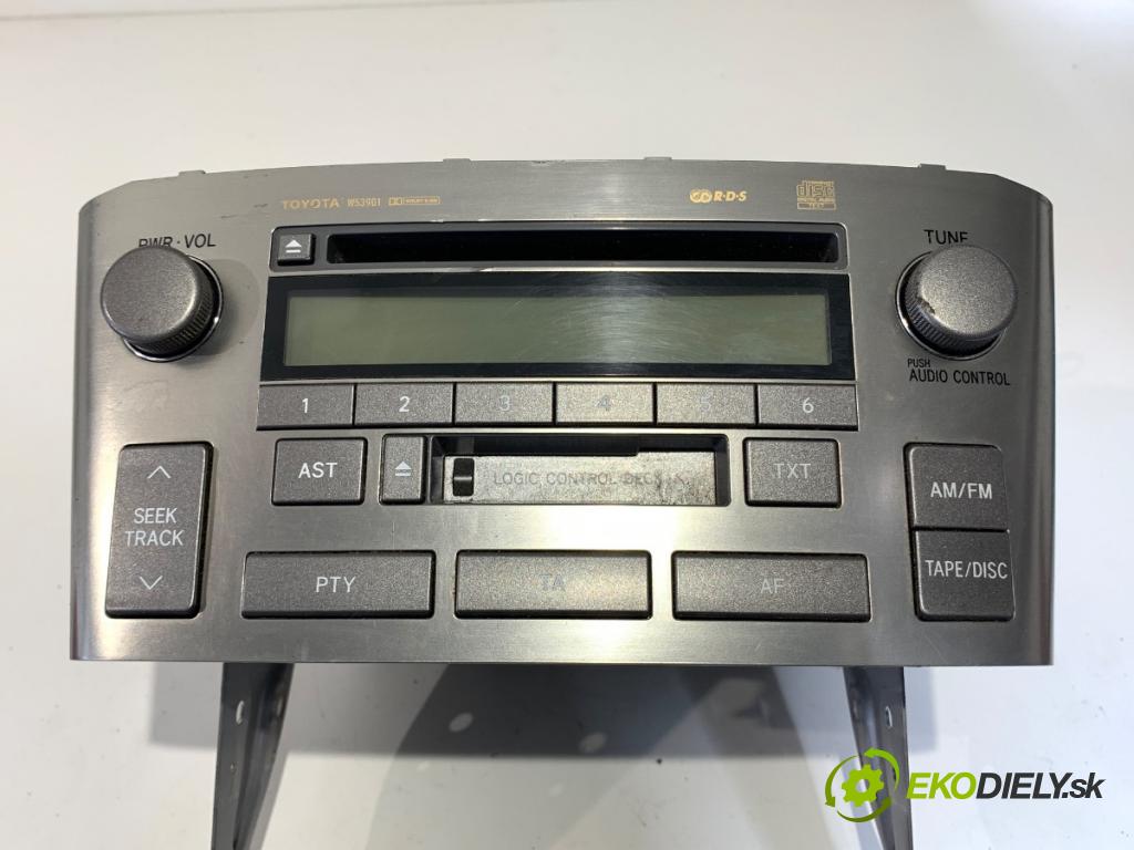 TOYOTA AVENSIS T25 Kombi 2004 95 kW 1.8 (ZZT251_) 1794 RADIO 86120-05080 (Audio zařízení)