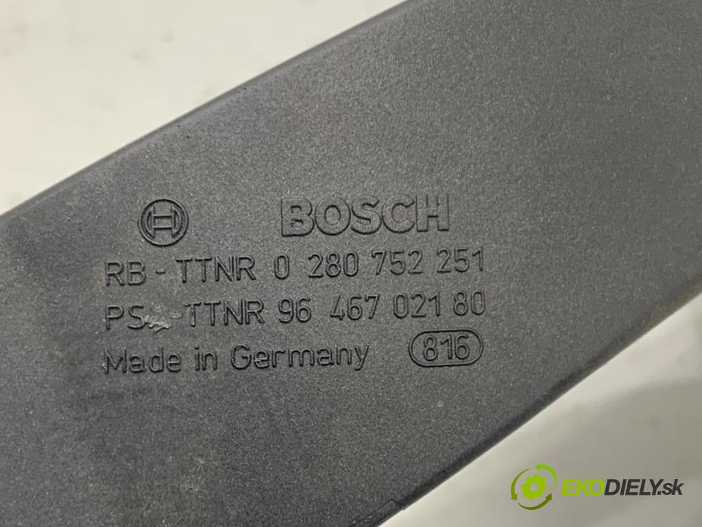 PEUGEOT 307 SW Kombi 2003 79 kW 2.0 HDI 110 1997 Potenciometer plynu 9646702180 (Potenciometer plynového pedálu)
