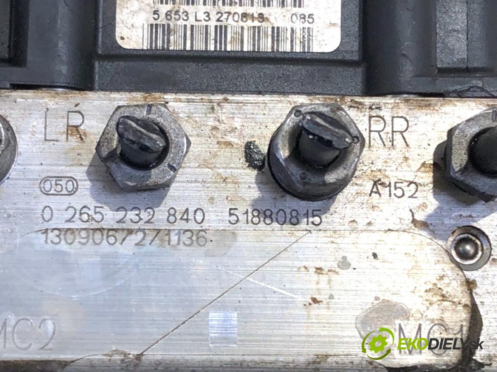 FIAT 500 liftback 2013 51 kW 1.2 (312AXA1A) 1242 Pumpa ABS 0265232840 (Pumpa ABS)