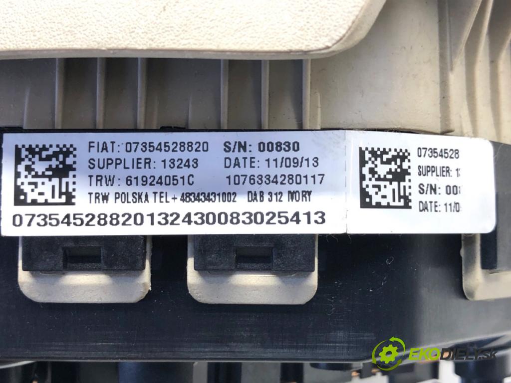 FIAT 500 liftback 2013 51 kW 1.2 (312AXA1A) 1242 AirBag volantu 07354528820 (Airbag)