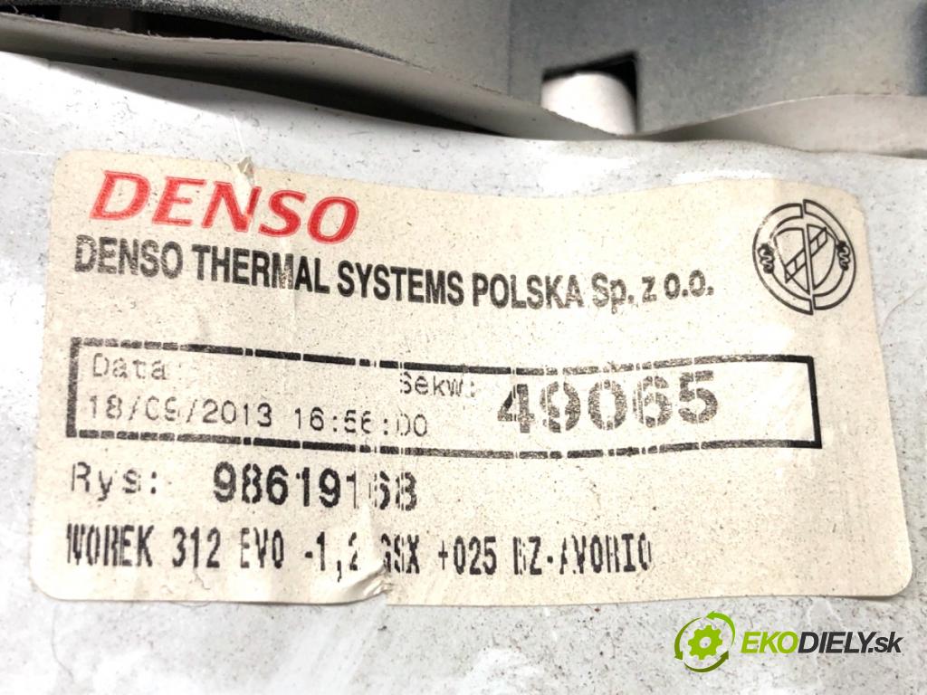FIAT 500 liftback 2013 51 kW 1.2 (312AXA1A) 1242 Panel ovládania kúrenia 98619168 (Prepínacie páčky pod volantom)