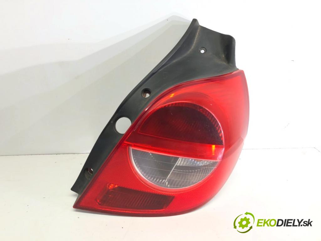RENAULT CLIO III liftback 2007 50 kW 1.5 dCi (C/BR0G, C/BR1G) 1461 světlo pravý zadní část 