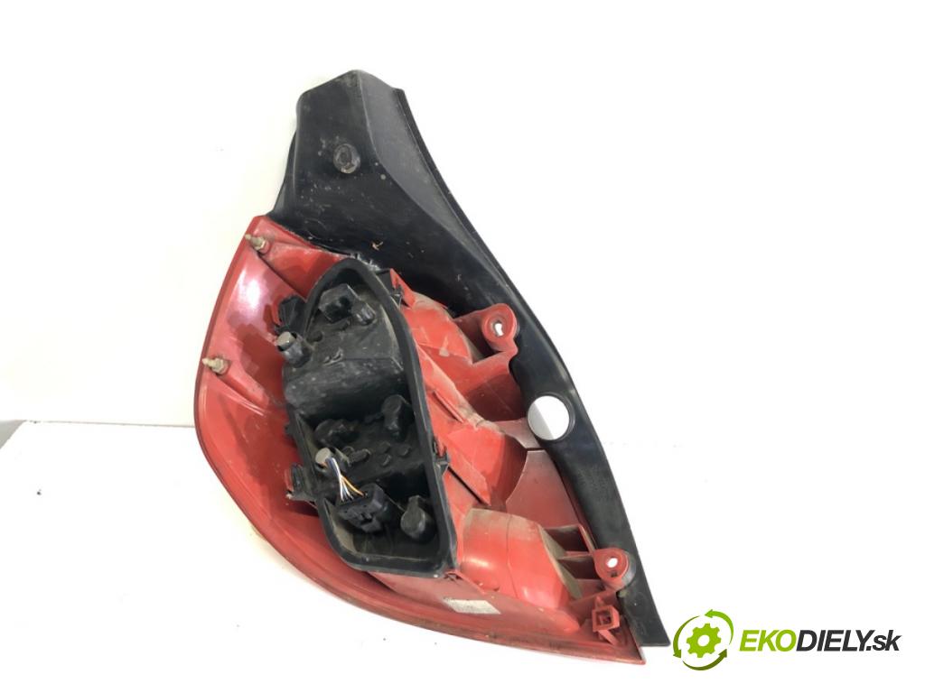 RENAULT CLIO III liftback 2007 50 kW 1.5 dCi (C/BR0G, C/BR1G) 1461 světlo pravý zadní část