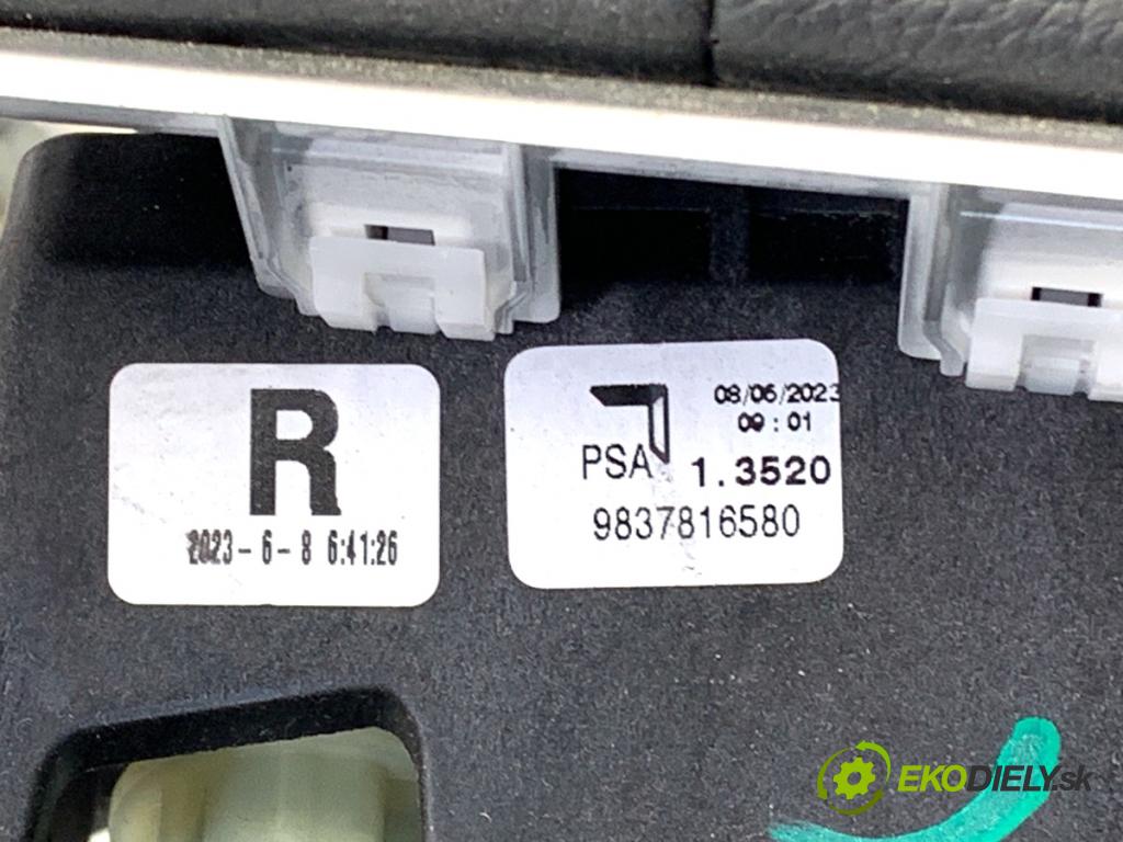 CITROEN C3 III liftback 2023 61 kW 1.2 PureTech 82 1199 Kulisa 9837816580 (Rýchlostná páka (kulisa))