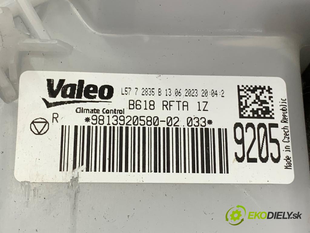 CITROEN C3 III liftback 2023 61 kW 1.2 PureTech 82 1199 Výhrevné teleso, radiátor kúrenia komplet KOMBAJN 9813920580 (Radiátor kúrenia)