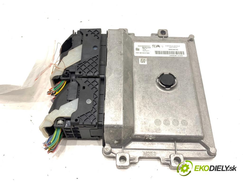 CITROEN C3 III liftback 2023 61 kW 1.2 PureTech 82 1199 riadiaca jednotka Motor 9846386780 (Riadiaca jednotka)