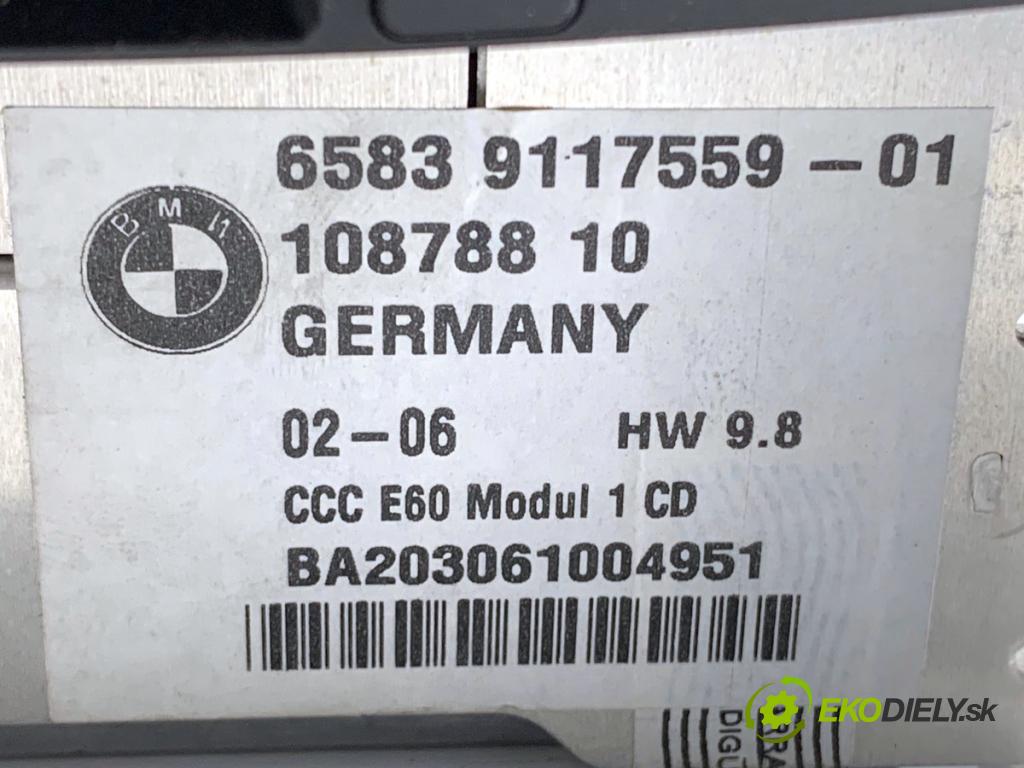 BMW E61 Kombi 2006 160 kW 525 i 2497 RADIO 9117559 (Audio zariadenie)