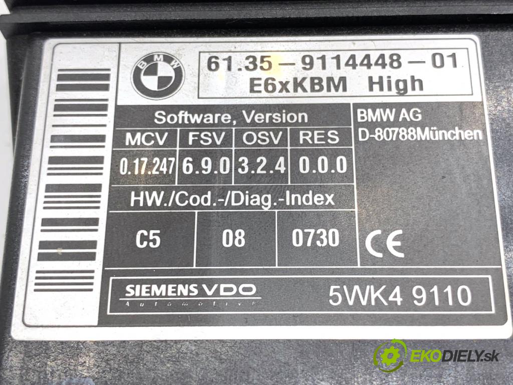 BMW E61 Kombi 2006 160 kW 525 i 2497 Modul komfortu 9114448 (Modul komfortu)