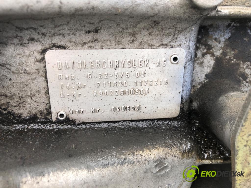 MERCEDES-BENZ W903 Autobus 2003 80 kW 211 CDI 2148 Prevodovka A9022600500 (Prevodovka)