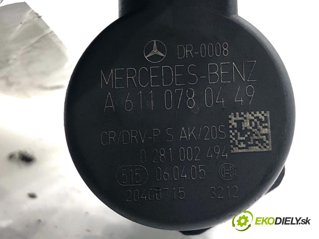 MERCEDES-BENZ W639 Autobus 2005 110 kW 115 CDI (639.701, 639.703, 639.705) 2148 Regulátor tlaku paliva A6110780449 (Palivový systém ostatné)