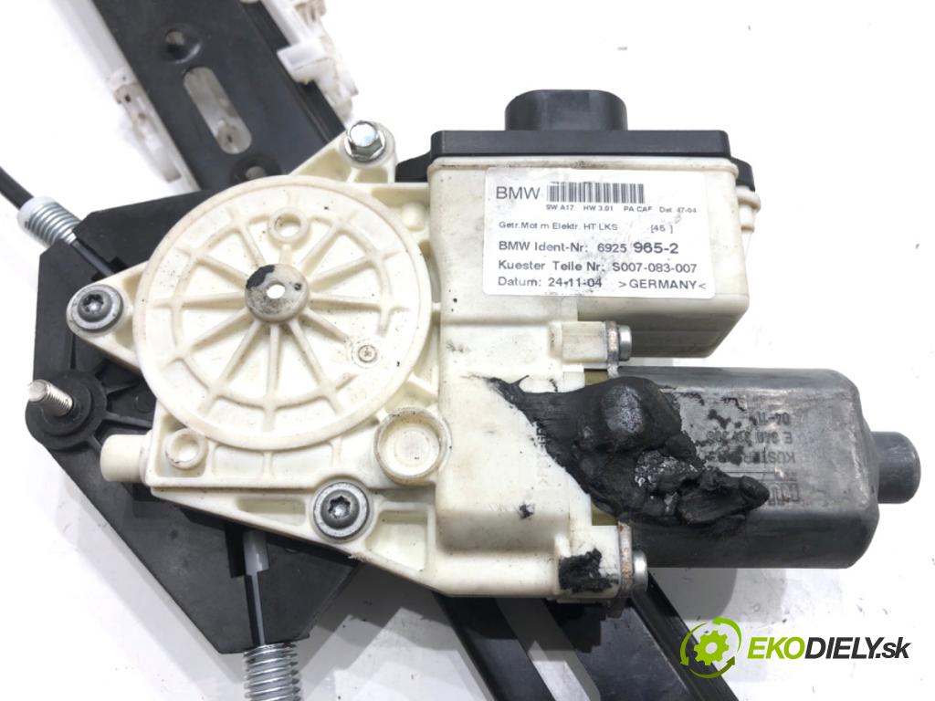 BMW E83 SUV 2004 110 kW 2.0 d 1995 mechanismus okna levý zadní část 6925965