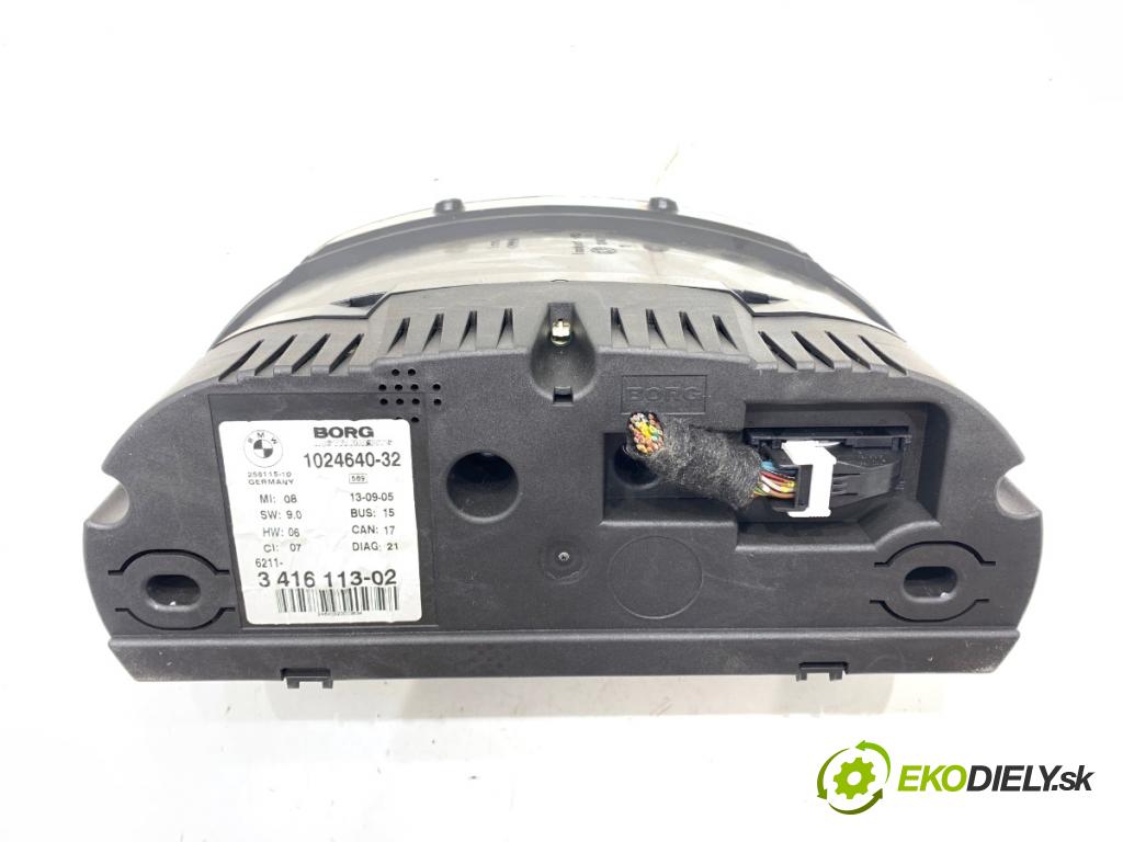 BMW E83 SUV 2004 110 kW 2.0 d 1995 Prístrojovka 3416113 (Prístrojová doska)