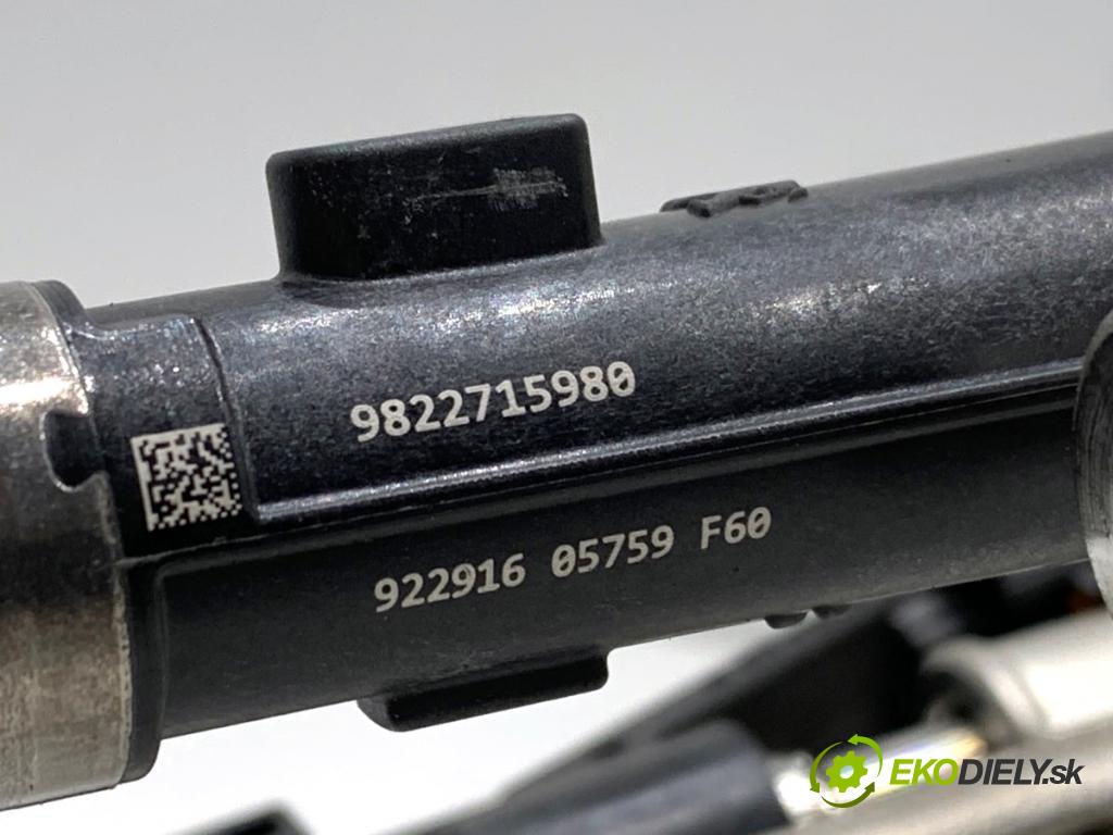 OPEL GRANDLAND SUV 2019 96 kW 1.2 (75) 1199 Lišta vstrekovacia 9822715980 (Vstrekovacia lišta)