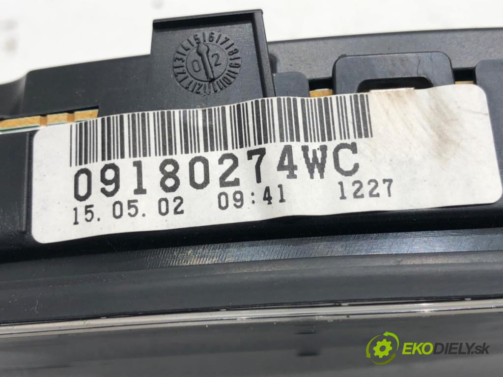 OPEL VECTRA C sedan 2002 90 kW 1.8 16V 1796 Prístrojovka 09180274WC (Prístrojová doska)