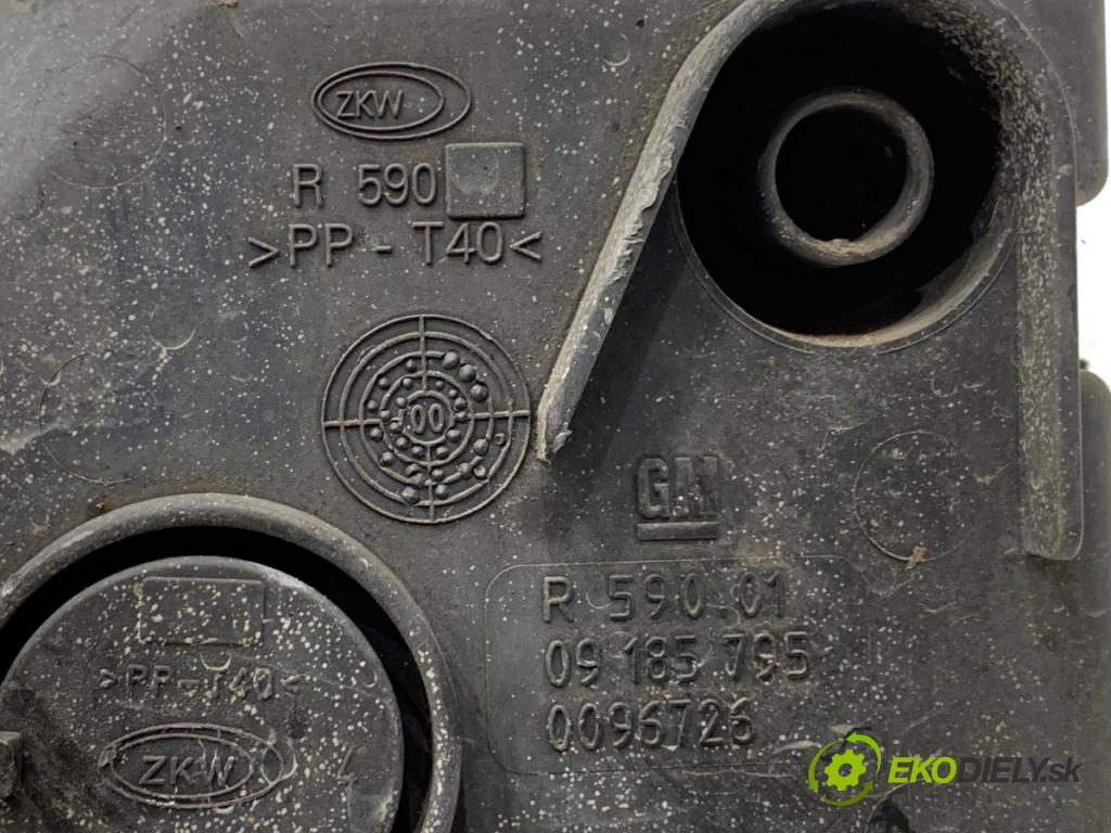 OPEL VECTRA C sedan 2002 90 kW 1.8 16V 1796 hmlové svetlo, hmlovka pravý přední část 09185795