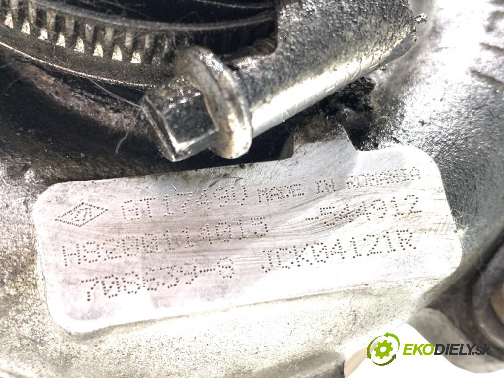 RENAULT ESPACE IV nadwozie wielkoprzestrzenne (MPV) 2002 88 kW 1.9 dCi (JK0U, JK0G) 1870 turbo H8200114015 (Turbodúchadla (kompletní))