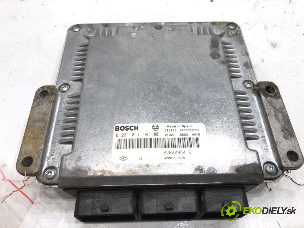 RENAULT ESPACE IV nadwozie wielkoprzestrzenne (MPV) 2002 88 kW 1.9 dCi (JK0U, JK0G) 1870 riadiaca jednotka Motor 8200095416 (Riadiaca jednotka)