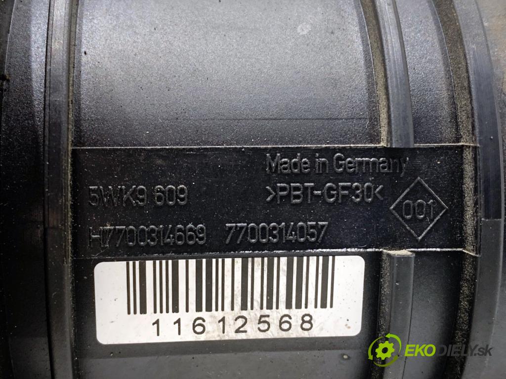 RENAULT ESPACE IV nadwozie wielkoprzestrzenne (MPV) 2002 88 kW 1.9 dCi (JK0U, JK0G) 1870 Váha vzduchu 5WK9609 (Váha vzduchu)