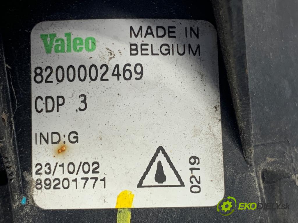 RENAULT ESPACE IV nadwozie wielkoprzestrzenne (MPV) 2002 88 kW 1.9 dCi (JK0U, JK0G) 1870 hmlové svetlo, hmlovka levý přední část 8200002469