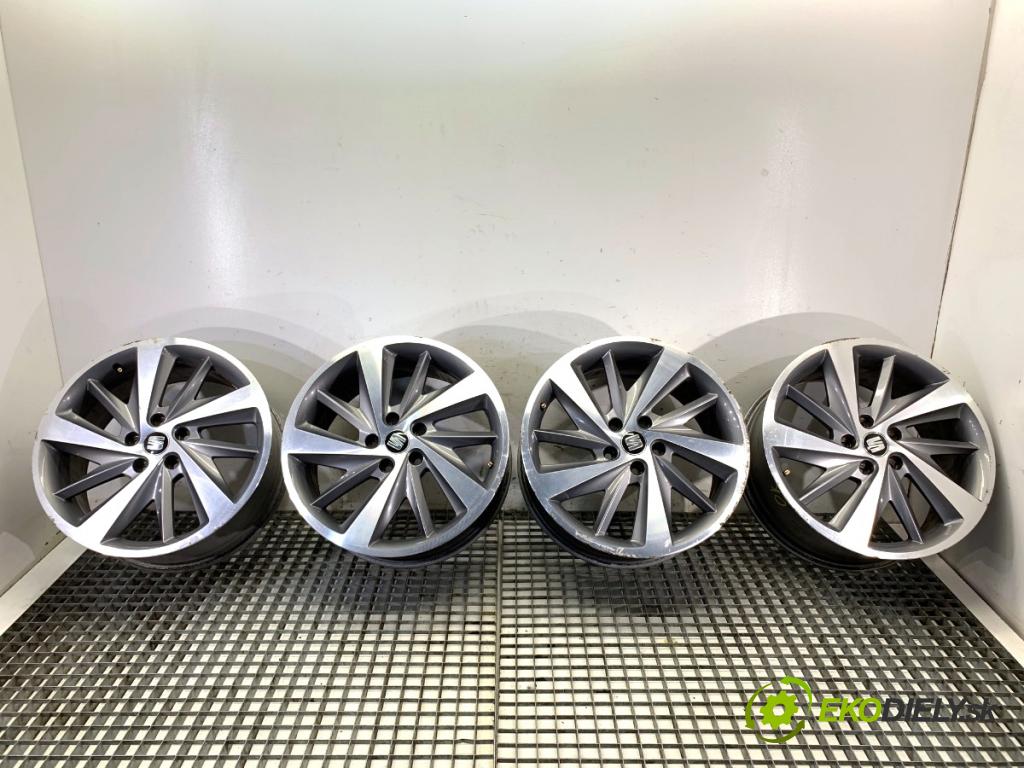 SEAT LEON III liftback 2013 110 kW 2.0 TDI 1968 disky hlinikové 18" 7,5J 5X112 57,1 5F0601025E