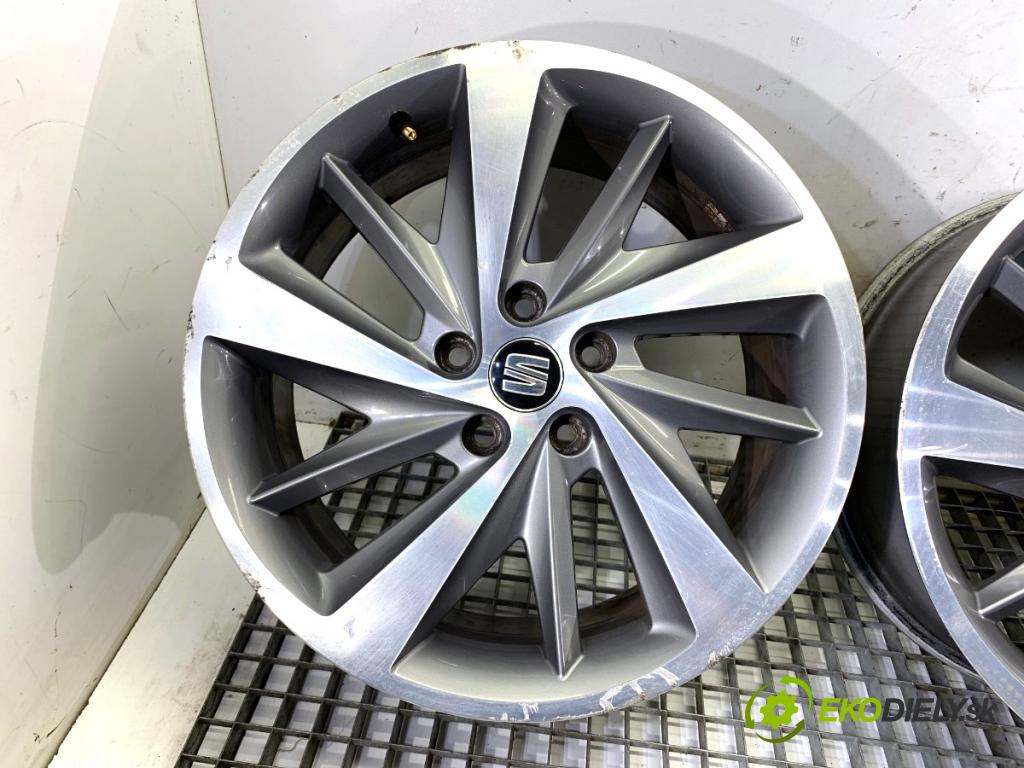 SEAT LEON III liftback 2013 110 kW 2.0 TDI 1968 disky hlinikové 18" 7,5J 5X112 57,1 5F0601025E