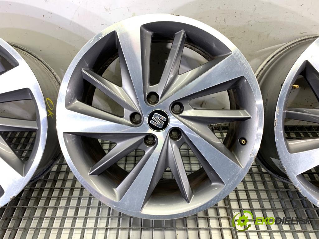 SEAT LEON III liftback 2013 110 kW 2.0 TDI 1968 disky hlinikové 18" 7,5J 5X112 57,1 5F0601025E