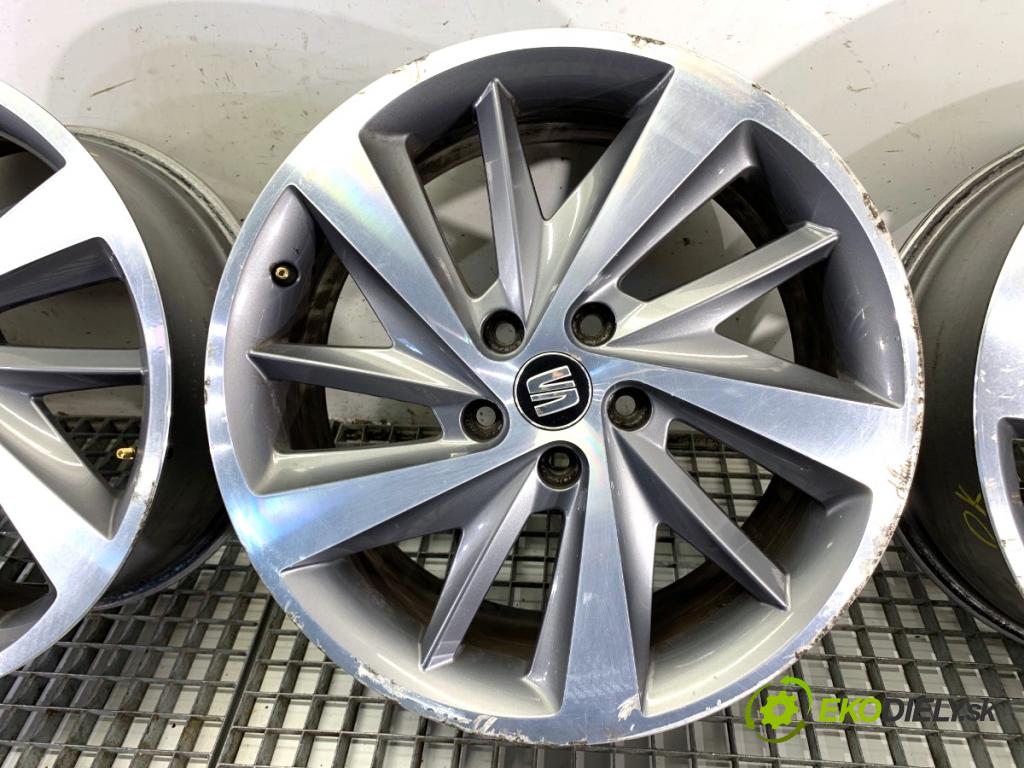 SEAT LEON III liftback 2013 110 kW 2.0 TDI 1968 disky hlinikové 18" 7,5J 5X112 57,1 5F0601025E