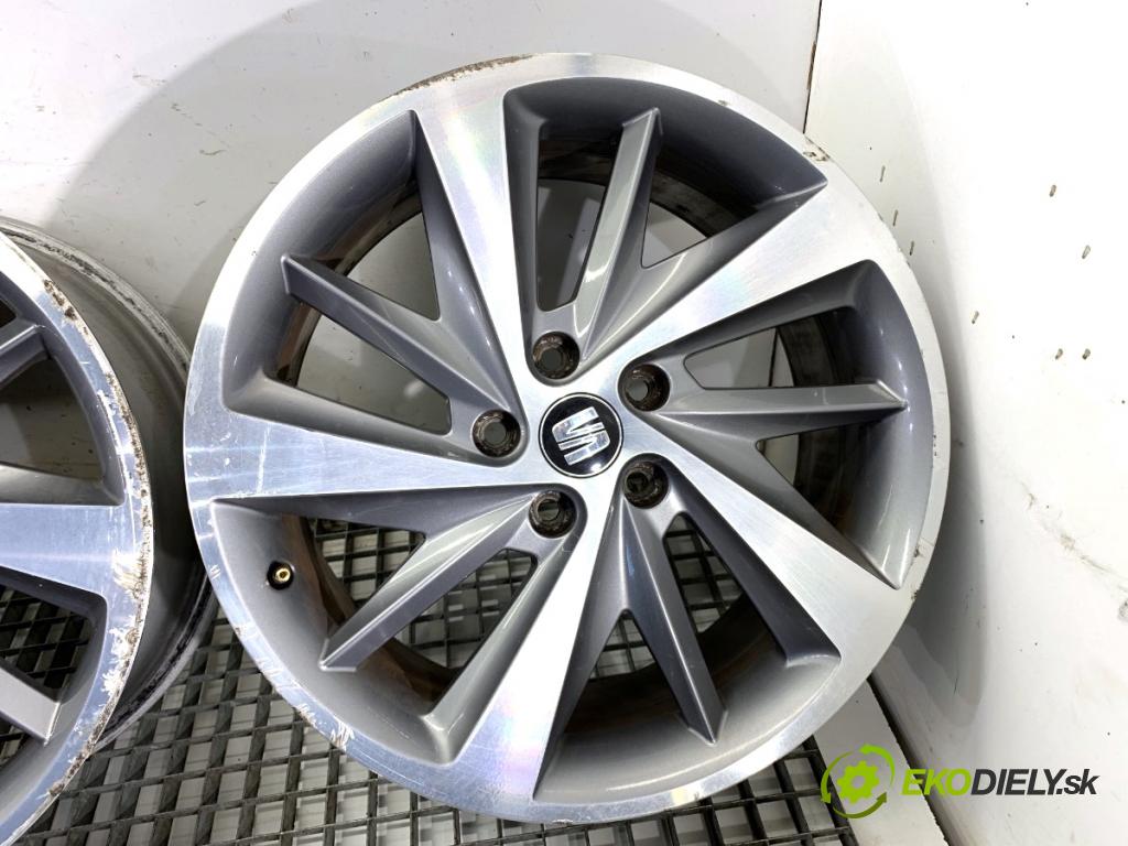 SEAT LEON III liftback 2013 110 kW 2.0 TDI 1968 disky hlinikové 18" 7,5J 5X112 57,1 5F0601025E