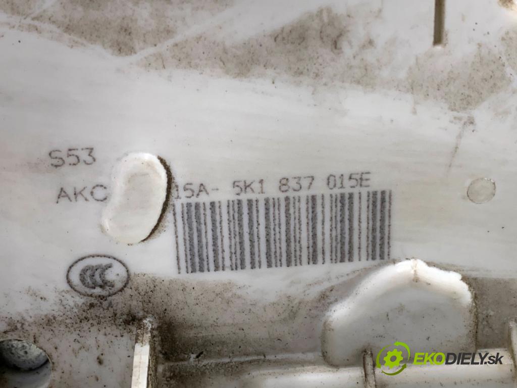 VW GOLF VII liftback 2014 77 kW 1.6 TDI 1598 zámok dveře levý přední část 5K1837015E