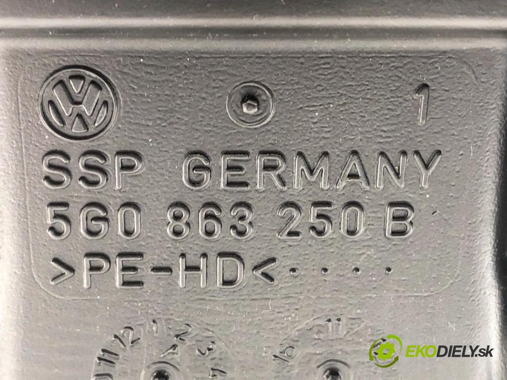 VW GOLF VII liftback 2014 77 kW 1.6 TDI 1598 Lakťová opierka 5G0863250B (Lakťová opierka)