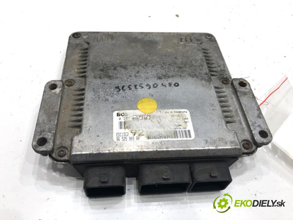 CITROEN C8 nadwozie wielkoprzestrzenne (MPV) 2003 79 kW 2.0 HDi 1997 riadiaca jednotka Motor 9652590380 (Riadiaca jednotka)