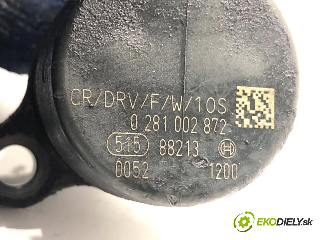 CITROEN C8 nadwozie wielkoprzestrzenne (MPV) 2003 79 kW 2.0 HDi 1997 Regulátor tlaku paliva 0281002872 (Palivový systém ostatné)