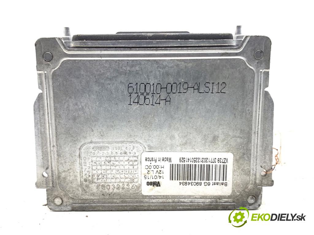 PEUGEOT 508 I sedan 2011 120 kW 2.0 HDi 1997 Menič XENON 89034934 (Riadiaca jednotka xenónu)