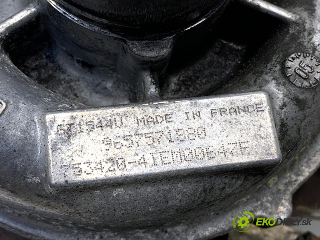 MAZDA 3 liftback 2006 80 kW 1.6 DI Turbo 1560 Turbodúchadlo,turbo 9657571880 (Turbodúchadlo (kompletné))