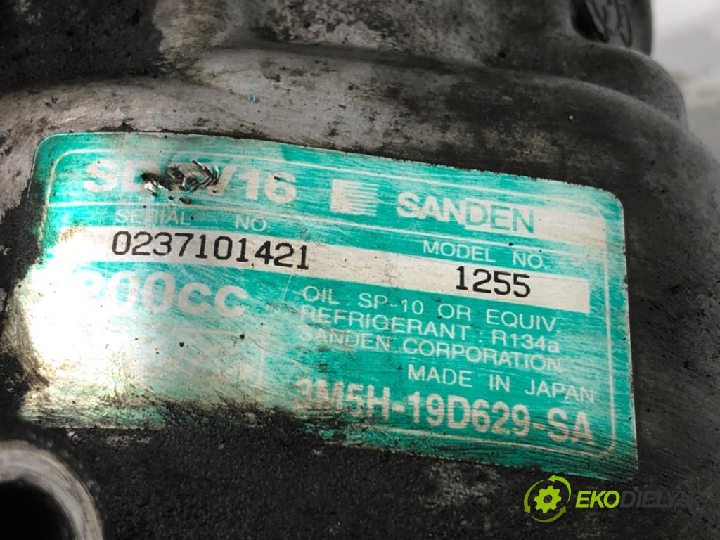 MAZDA 3 liftback 2006 80 kW 1.6 DI Turbo 1560 Kompresor klimatizácie 3M5H-19D629-SA (Kompresor klimatizácie)